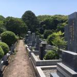 福岡市南区にある福岡市営平尾霊園でのお墓確認です。