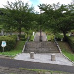福岡市東区香椎にある、福岡市営三日月山霊園に現地確認にやってきました