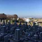 古賀市の寺院墓地、医王寺さんにやってきました